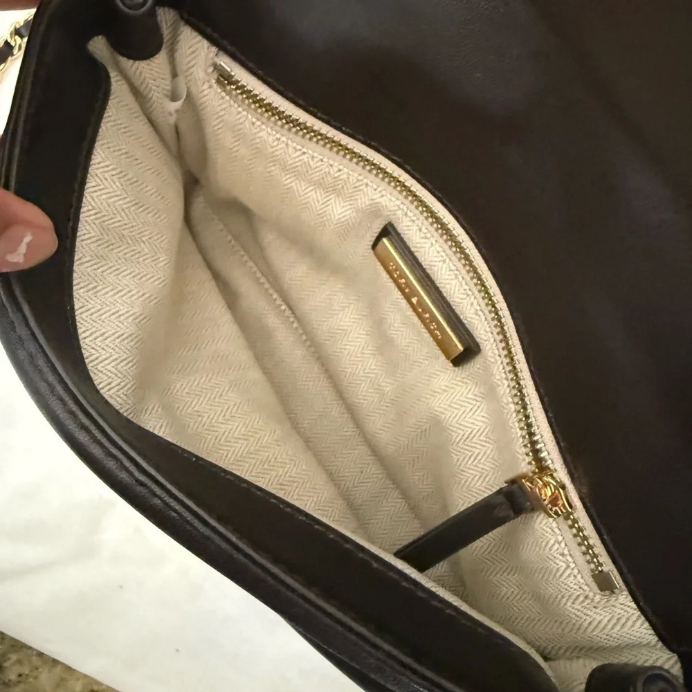NWT TORY BURCH BRITTEN LEATHER PUFFY ADJUSTABLE SHOULDER BAG